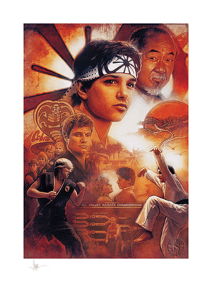 Karate Kid 35th Anniversary The Karate Kid Art Print Image