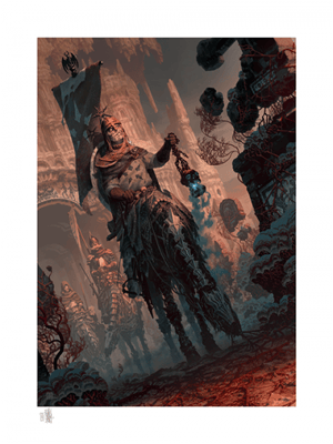 Underworld Quest Knight Relic Ravlatch Court of the Dead Art Print Image