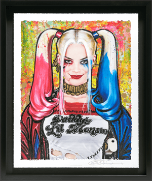 Daddy's Lil Monster Art Print