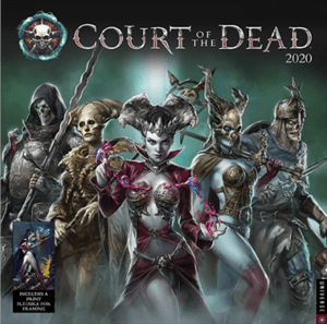 Court of the Dead 2020 Deluxe Wall Calendar Court of the Dead Office Supplies Image