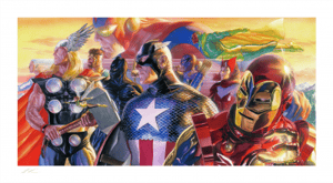 Invincible Marvel Art Print Image