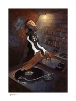 The DJ BUA Art Print Image