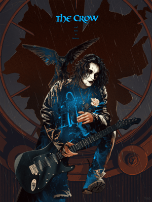 The Crow: Real Love Is Forever Variant Evolution USA Art Print Image