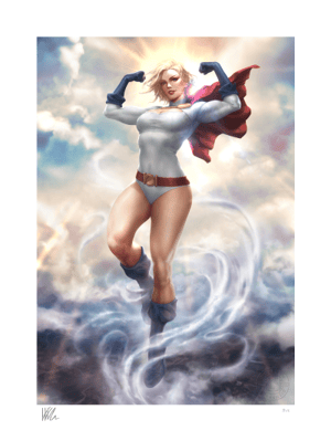 Power Girl Art Print