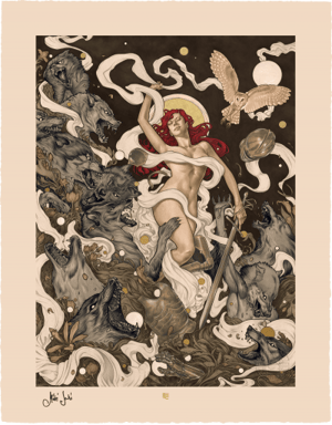 Red Art Print