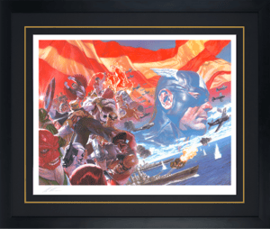 Captain America: Winter in America Art Print