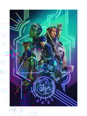 The Mighty Nein: Nat 20! Art Print