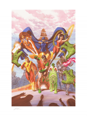 Teen Titans: Tribute DC Comics Art Print Image