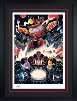 Mighty Morphin Power Rangers! Mighty Morphin Power Rangers Art Print Image