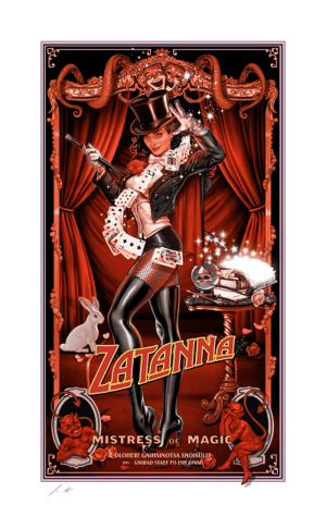 Zatanna: Mistress of Magic Variant DC Comics Art Print Image