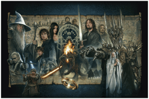 The Fellowship of the Ring Art Print