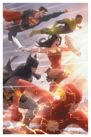 Justice League #49 Art Print