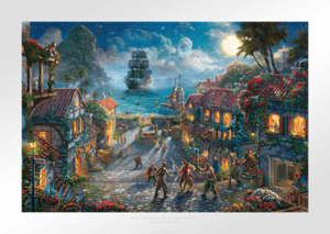 Pirates of the Caribbean Disney Art Print Image