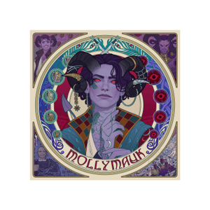 Mighty Nein Portrait Series: Mollymauk Art Print