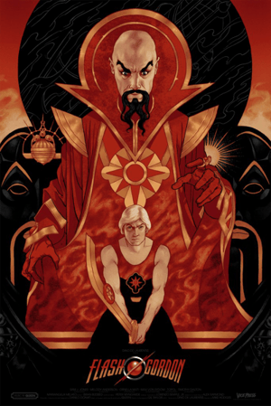 Flash Gordon Art Print