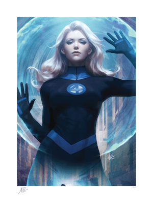Sue Storm: Invisible Woman Art Print