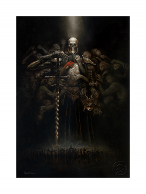 Rise of the Reaper General Court of the Dead Art Print Image