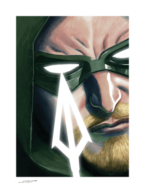 Green Arrow DC Comics Art Print Image