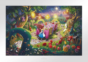 Mad Hatter's Tea Party Disney Art Print Image