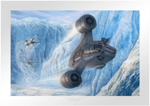 Cold Pursuit Art Print