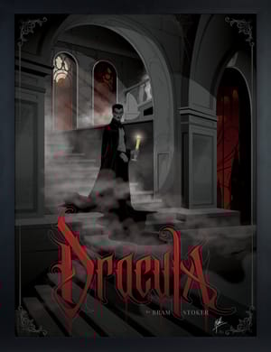 Dracula Art Print