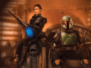 A New Crime Lord Star Wars Art Print Image