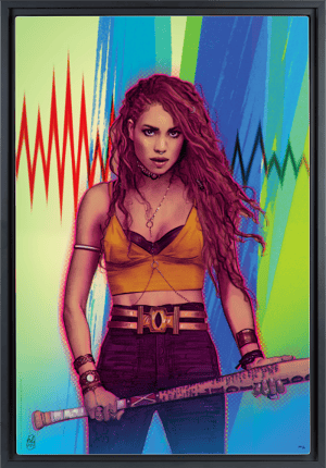 Birds of Prey: Black Canary DC Comics Art Print Image