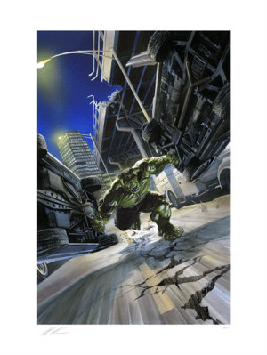 Hulk: Time of Death Art Print