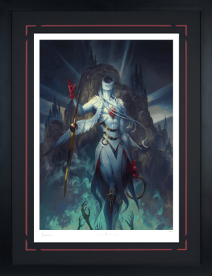Simikiel: Sword of Absolution Angelarium Art Print Image