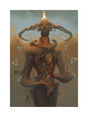 Tiferet: Emanation of Beauty Angelarium Art Print Image
