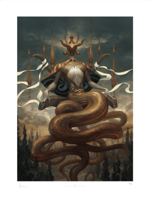 Kundaliel: Angel of Ophiuchus Art Print