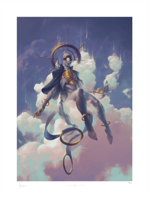 Sahaqiel: In the Great Expanse Art Print