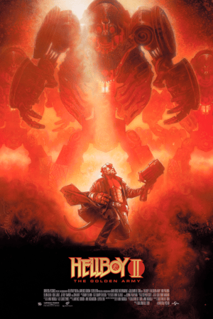 Hellboy II: The Golden Army (Hot Foil Title) Art Print