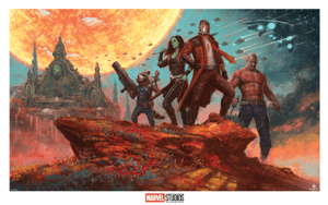 Guardians of the Galaxy Vol. 2 Marvel Art Print Image