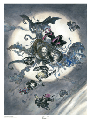 Harvest Moon The Umbrella Academy Art Print Image