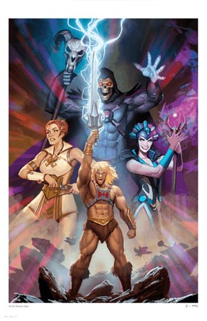 Masters of the Universe: Revelation #1 Comic Cover Masters of the Universe Art Print Image