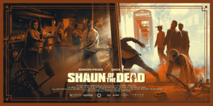 Shaun of the Dead Variant Shaun of the Dead Art Print Image