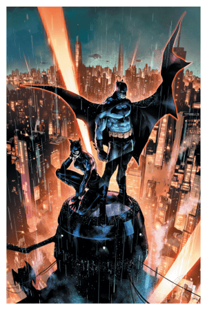 Batman™ & Catwoman Art Print
