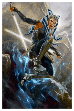 Ahsoka Tano: Hanging in the Balance Art Print