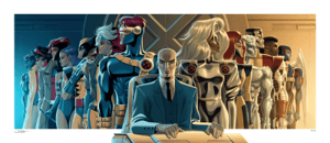 Charles Xavier and the X-Men Art Print