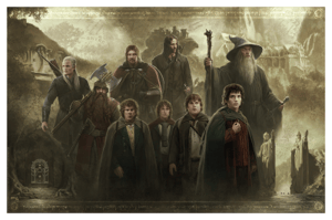 Lord of the Rings: The Fellowship of the Ring Art Print