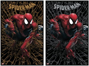 Spider-Man #1 Facsimile Edition (Gold and Silver Set) Art Print
