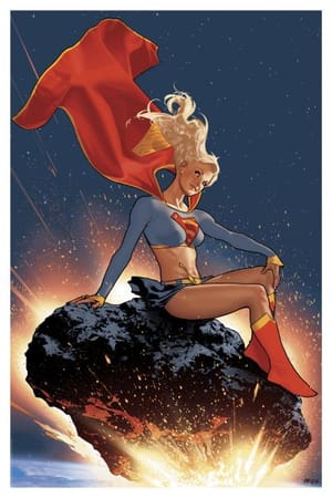 Supergirl DC Comics Art Print Image