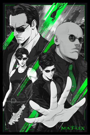 The Matrix: Free Your Mind The Matrix Art Print Image