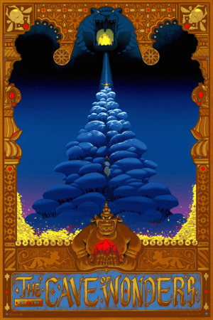 The Cave of Wonders Disney Movie Poster Image