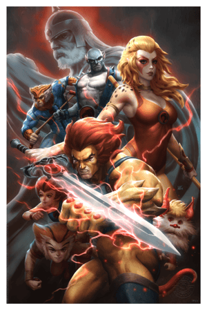 Thunder, Thunder, Thundercats! ThunderCats Art Print Image