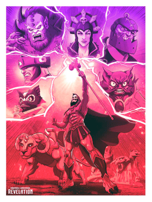 Revelation: Villains Variant Masters of the Universe Art Print Image
