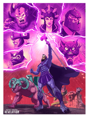 Revelation: Villains Masters of the Universe Art Print Image