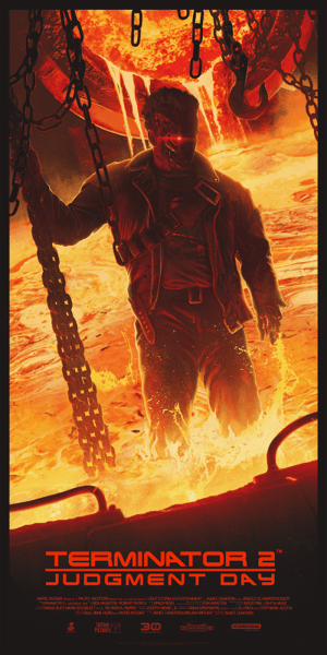 Terminator 2: Judgment Day Terminator Art Print Image