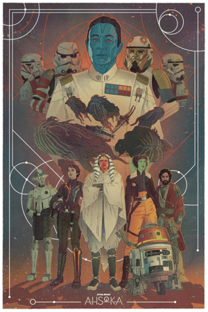 Hopes and Fears Star Wars Art Print Image